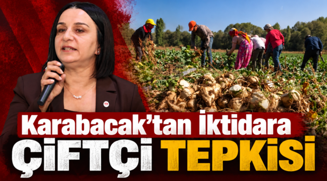 Karabacak’tan İktidara Çiftçi Tepkisi