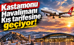 Kastamonu Havalimanı Kış Tarifesine Geçiyor: Uçuş Günleri Belli Oldu