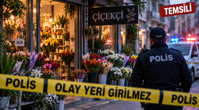 Kastamonu’da Çiçek Satan İş Yerinde Acı Olay