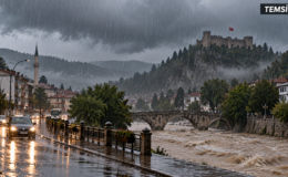 Kastamonu’nun Kuzeyi ve Sinop İçin Kuvvetli Yağış Uyarısı