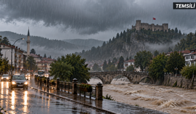Kastamonu’nun Kuzeyi ve Sinop İçin Kuvvetli Yağış Uyarısı