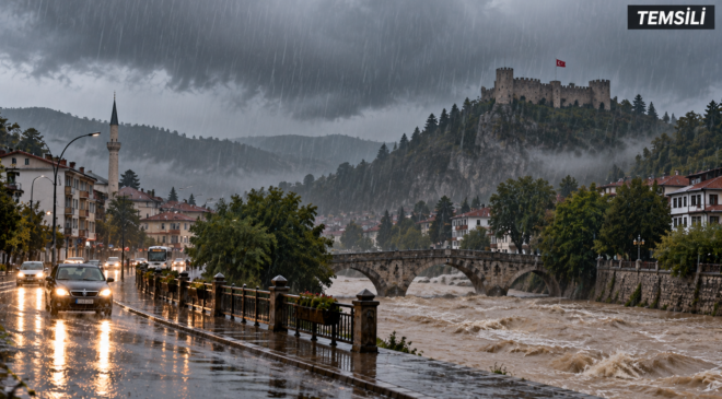 Kastamonu’nun Kuzeyi ve Sinop İçin Kuvvetli Yağış Uyarısı