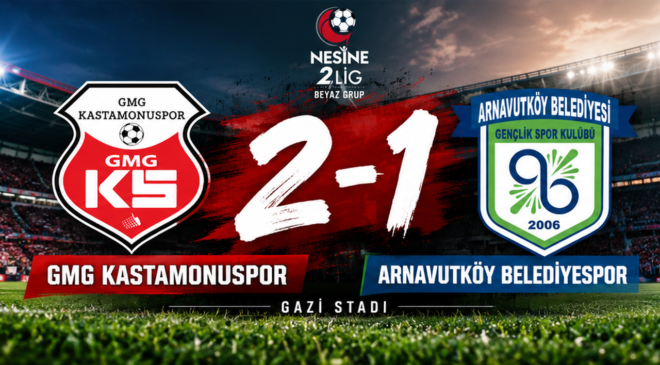 Gazi’de Kazanan Kastamonuspor